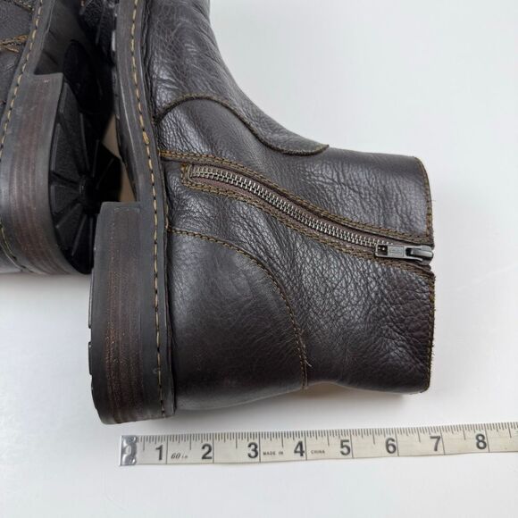 Born Men’s Ward Dark Brown Leather Ankle Boots Size 11.5 main image 9
